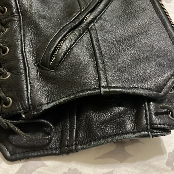 UNIK Leather Vest size S - Picture 7 of 9